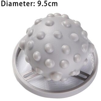 Vuile Fiber Collector 3 Kleuren Wasserij Bal Schoonmaken Ballen Zak 1 Stuks Pp/Polyester Voor Ontharing Wasserijbenodigdheden Grijs