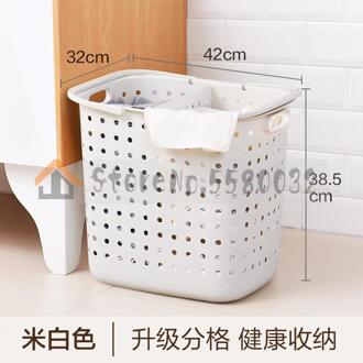 Vuile Kleren Mand Plastic Wasmand Speelgoed Kleding Vuile Kleren Opslag Mand Thuis Kleren Mand ml7