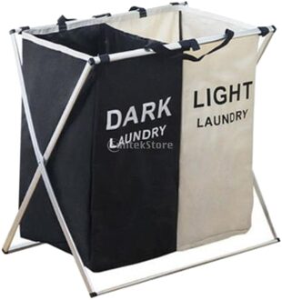 Vuile Kleren Opslag Mand Organisator Mand Inklapbare Wasmand Kleren Mand Slaapkamer Sok Sorter Wasserij Organisator zwart Beige