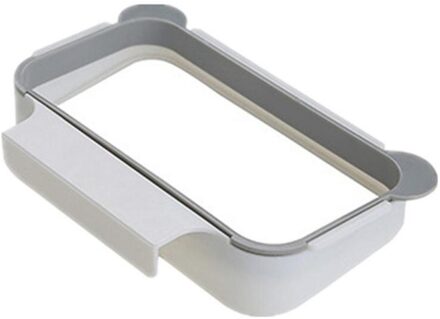 Vuilniszak Houder Vuilniszak Houder Opknoping Keukenkast Vuilnis Opslag Stand grijs