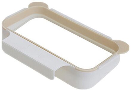 Vuilniszak Houder Vuilniszak Houder Opknoping Keukenkast Vuilnis Opslag Stand wit