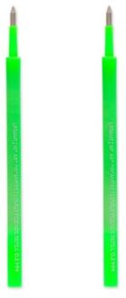 vulling voor gelpen met decoratie - neon groen