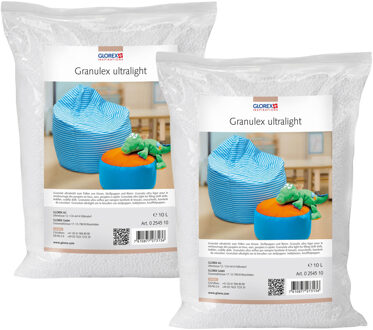 vulmateriaal - 20 liter voor knuffels/kussens - wit - piepschuim balletjes