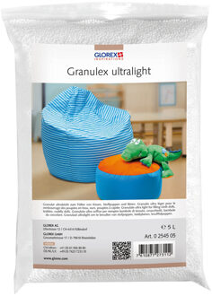 vulmateriaal - wit - 5 liter - voor knuffels/kussens - piepschuim balletjes/korrels