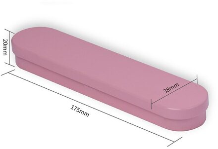Vulpen Doos Metalen Etui School Briefpapier Doos Voor Kinderen Student Pen Case Leuke Tin Box Multifunctionele Opbergdoos roze