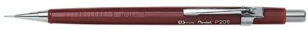 Vulpotlood pentel P205 0.5mm rood