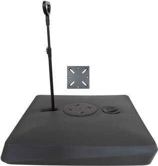 Vulvoet Rhino verrijdbaar 120kg (inclusief bevestigingsplaat)