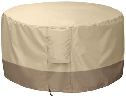 Vuurkorf Cover Round-210D Oxford Doek Zware Patio Outdoor Vuurkorf Tafel Dekken Ronde Waterdichte Past Voor 34/35/36 Inch
