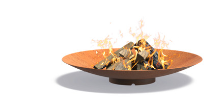 vuurschaal cortenstaal 120 x 21 cm