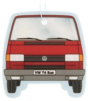 Vw T4 Bus Air Freshener - Vanilla/red 124T4AF02