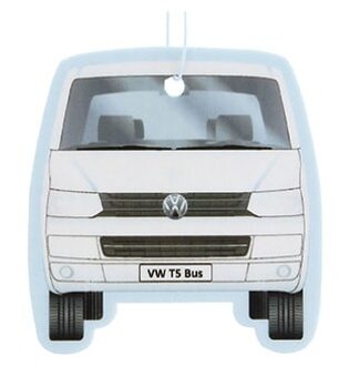 Vw T5 Bus Air Freshener - Pina Colada/wh 124T5AF01