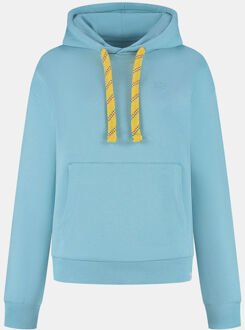 W Buitenmens Climber Hoodie Trui Dames Blauw - XL