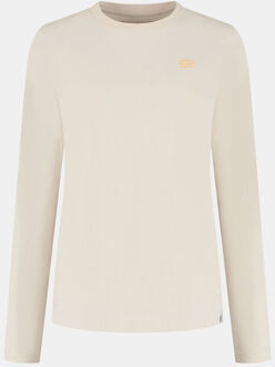 W Buitenmens Longsleeve Shirt Dames Bruin