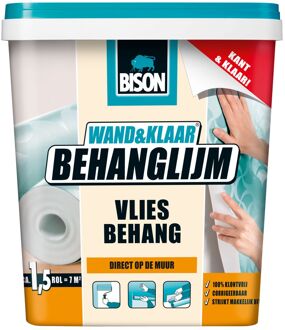 W&k Behanglijm Vliesbehang 1kg Pot