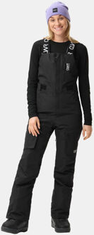 W Slash Bib Pants Skibroek Dames Zwart