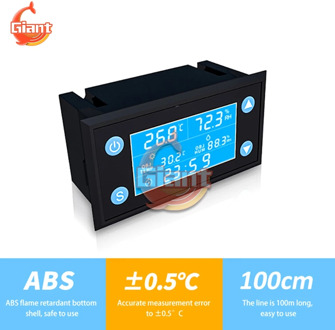 W1212 Digital Thermostat Temperature Humidity Controller Humidistat Thermometer Hygrometer Control Switch Fridge Car Thermostat