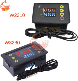 W2310 W3230 Digital Thermostat DC 12V AC 110V 220V Temperature Controller Heating Cooling Car Incubator Temperature Regulator