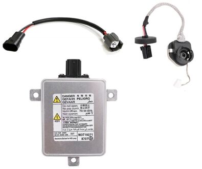 W3T19371 W3T15671 W3T16271 W3T20971 Xenon Hid Koplamp Ballast Met Ontsteker En Power Kabel Voor 2006 Acura 2004 Honda