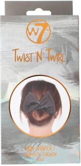 W7 Accessoires W7 Scrunchie Twist 'N Twirl Bun Shaper Black 1 st