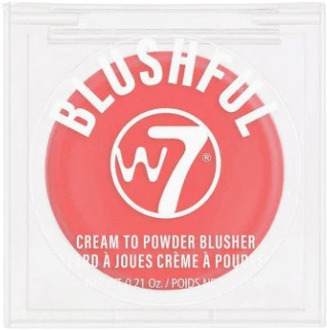 W7 Blush W7 Blushful Cream To Powder Fiery 6 g