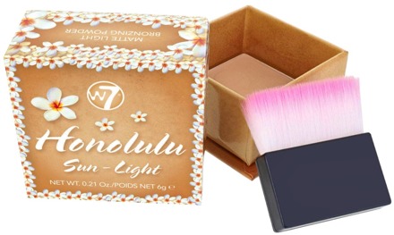 W7 Bronzer W7 Honolulu Bronzing Powder Sun Light 6 g
