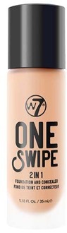 W7 Foundation W7 One Swipe 2 in 1 Foundation and Concealer Natural Beige 35 ml
