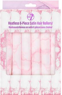 W7 Haar Styling W7 Heatless Satin Hair Rollers 6 st