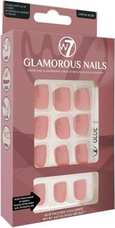 W7 Kunstnagels W7 Glamorous Nails Cocoa Nude 24 st