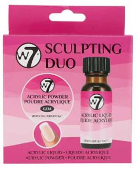 W7 Kunstnagels W7 Sculpting Duo Acrylic Powder & Liquid 14 ml + 7.5 g