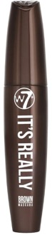 W7 Mascara W7 It's Really... Colour Mascara Brown 1 st