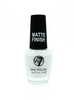 W7 Nagellak W7 Nail Polish 148 Matte White 15 ml