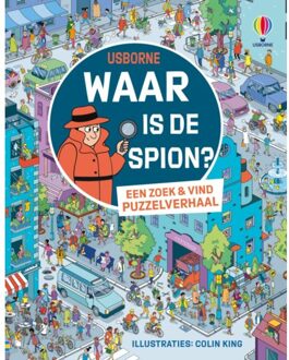 Waar Is De Spion / Een Zoek & Vind Puzzelverhaal