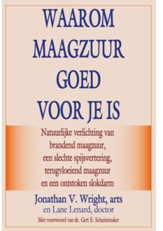 Waarom maagzuur goed voor je is - Boek Jonathan V. Wright (9079872490)