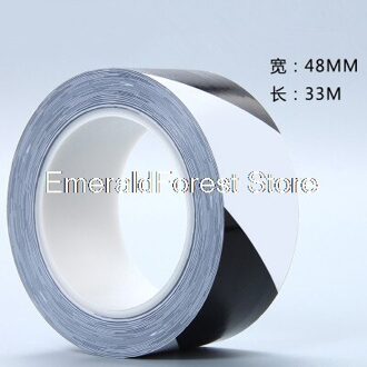 Waarschuwing tape, kleur schrijvende tape, zwart geel spot, paard lijn, waarschuwing, stickers op de grond, tapes, pakketten 605-8