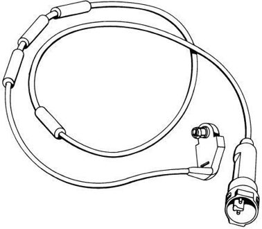 Waarschuwingscontact, remvoering-/blokslijtage