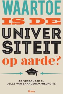 Waartoe is de universiteit op aarde? - Boek Ad Verbrugge (9089534121)