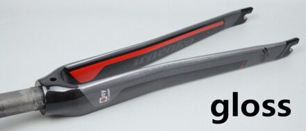 Wacako full Carbon Vork Stijl Racefiets Vork Fietsonderdelen 1-1/8 700c Superlight 350g 3 k afwerking Fietsen Accessoires carbon wit