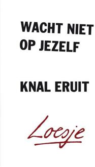 Wacht niet op jezelf, knal eruit - Boek Loesje (9400508670)