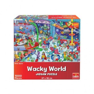 Wacky World Puzzel Outerspace 1000 Stukjes