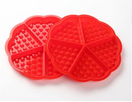 Wafelijzer Oven Wafels Mold Lade Siliconen Mould Pan Cookies Cakevorm Bakvormen Diy Craft Donuts Maker Keuken Accesssories vorm 2