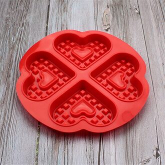 Wafelijzer Oven Wafels Mold Lade Siliconen Mould Pan Cookies Cakevorm Bakvormen Diy Craft Donuts Maker Keuken Accesssories vorm 3