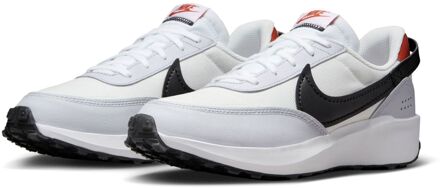 Waffle Debut Sneakers Heren wit - zwart - rood - 45