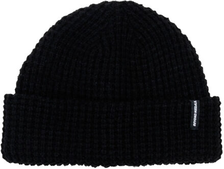 Waffle Muts SR 1 Zwart