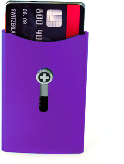 Wagner Superslim Wallet Violet Paars - 90 x 60 x 8 mm