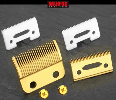Wahfox Professionele 2 Gaten Wankelen Tand Vervanging Blades Set Voor Wahl 5 Ster Serie Magic Clip Tondeuse