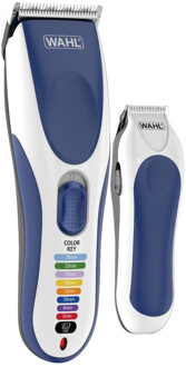 Wahl Color Pro Cordless Combo Tondeuse Blauw