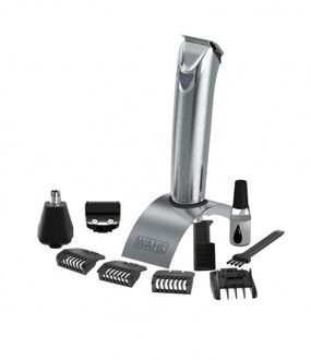 Wahl LITHIUM ION+ STAINLESS STEEL Baardtrimmer Grijs