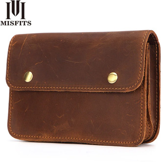 Waist Bag Brand Genuine Leather Belt Pack travel Anti-theft Simple Design Hip Pack Hiking Cell Phone Pocket