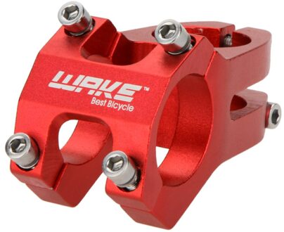Wake 31.8Mm Aluminium Legering Fiets Stuurpen Hoge Sterkte Cnc Gefreesd Stuurpen Road Mtb Stuurpen Fiets Deel biciclet rood 1