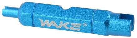 Wake Dubbele Kop Fiets Moersleutel Ventiel Demontage Tool Multifunctionele Ventiel Removal Tool Wrench Demontage